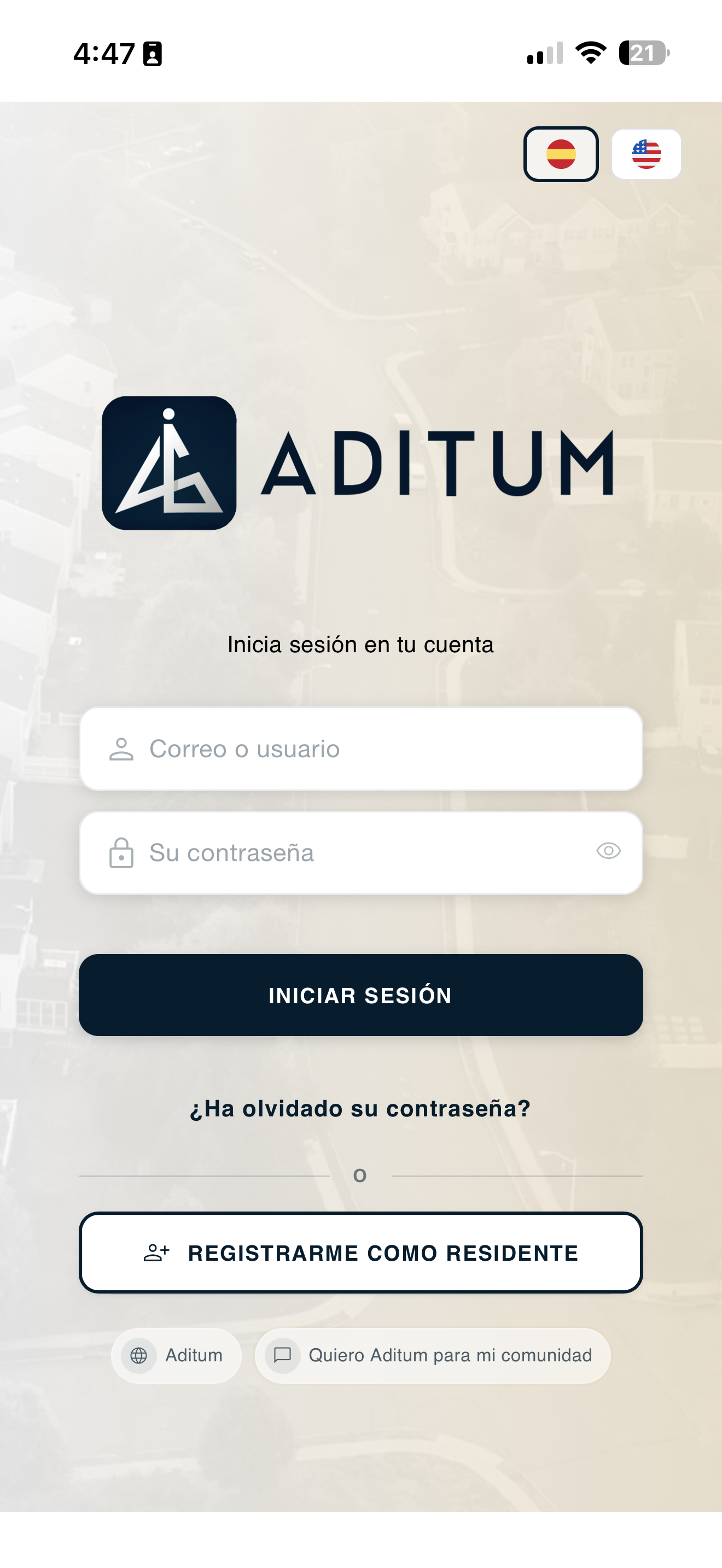 Iniciar sesión