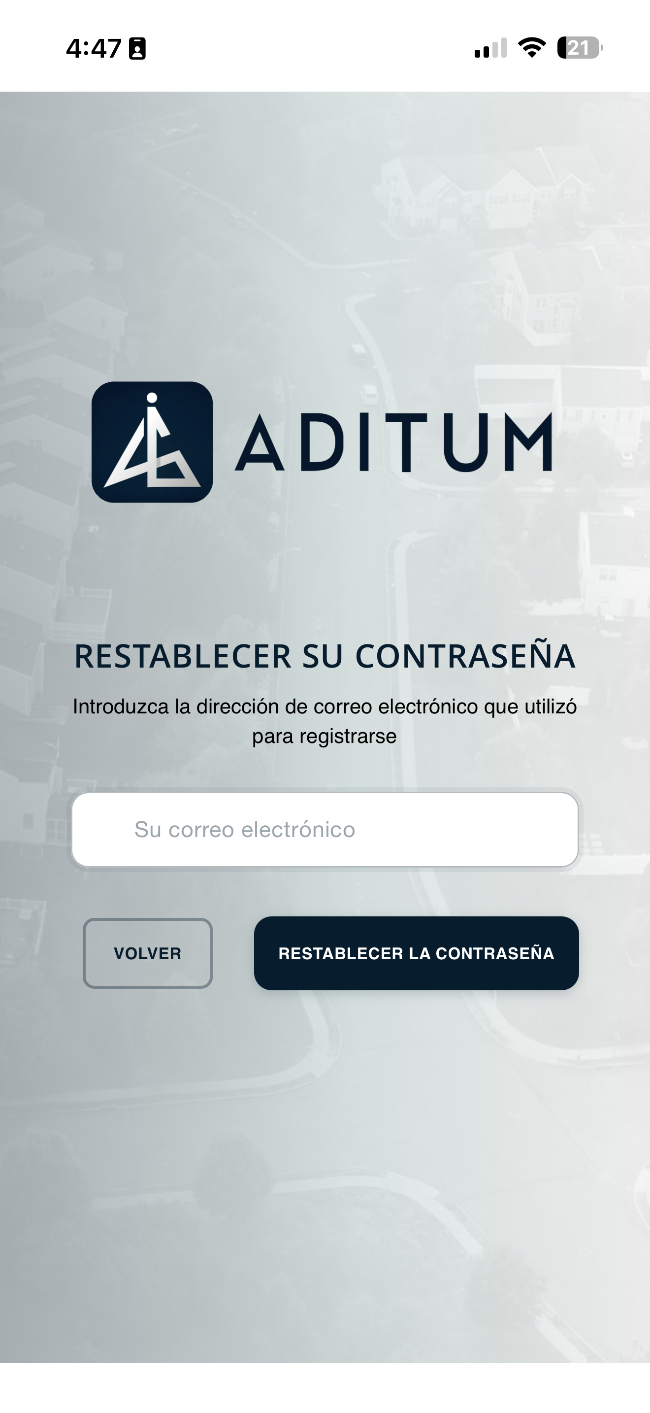 Restablecer su contraseña