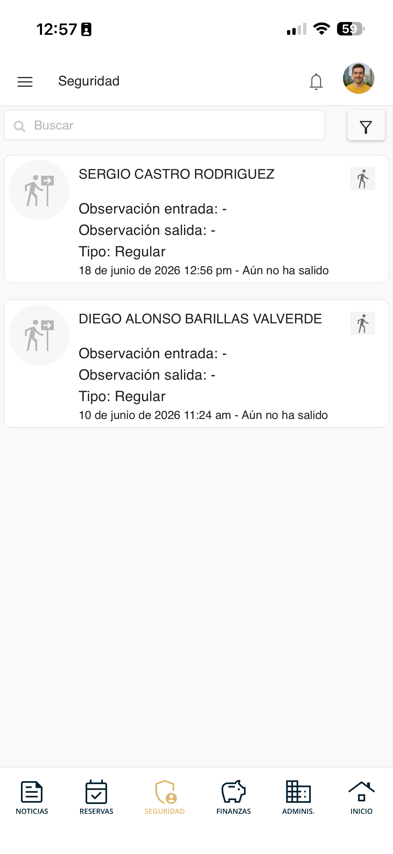 Visitantes